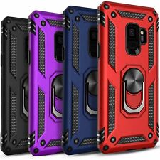For Samsung Galaxy S9 / S9 Plus Phone Case Kickstand + Tempered Glass Protector picture
