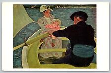 Postcard Washington D.C. National Gallery Of Art The Boating Party UNP A16 picture