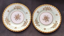 2 Minton for Tiffany & Co -  Marlow Mint Green 8” Salad Plates picture