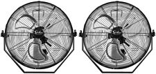 2PCS Simple Deluxe 18inch Industrial Wall Mount Fan 3 Speed Ventilation Fans picture