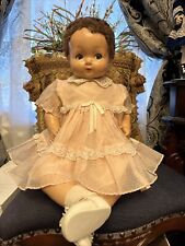 Antique Composition Effanbee Sweetie Pie Doll 1939-1942 flirty eyes22 Inches picture