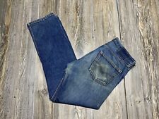 1996 Vintage Levi's 501xx Blue Jeans USA 501-0119  Size 31x30 Distressed picture