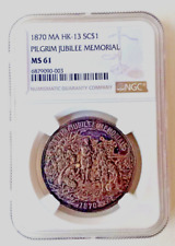 Pilgrim Jubilee Memorial 1870. HK-13. NGC MS 61. picture
