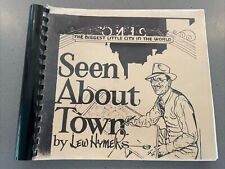 SEEN ABOUT TOWN: THE CARTOONS AND CARICATURES  By Lew Hymers. C.1944 RENO picture