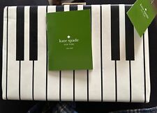 Vintage Kate Spade New York Emanuelle Fancy Footwork Piano Keys  Clutch Novelty picture