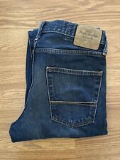 Abercrombie & Fitch Men’s Distressed Jeans 30x30 Baxter Slim Boot Low Rise picture