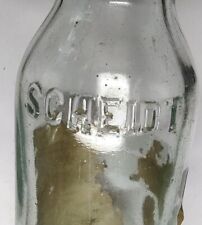 Adam Scheidt Brewing Norristown Pennsylvania beer bottle /partial label picture