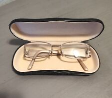 Luxe 317 Women’s Pre-Owned Rectangular Eyeglass Frame Only With Case 53 17 135 picture