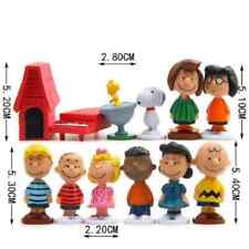 snoopy peanuts charlie brown Cake Toppers Figures toys Decoration Kids Birthday picture