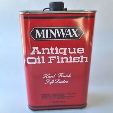 Minwax 67000 Antique Oil Finish QUART 32 oz Hard Finish Soft Lustre DISCONTINUED picture
