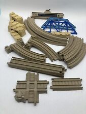 Lot of 22 Thomas The Train 2009 Gullane Tan Beige Train Track Pieces Variety picture
