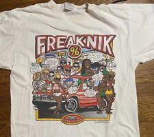 96  RARE Vintage Freaknik T-Shirt  Large  Tupac, Biggie, Brandy, MJB Atlanta picture