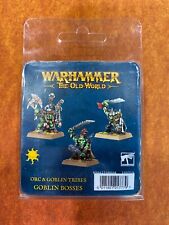 Warhammer The Old World - Orc And Goblin Tribes - Goblin Bosses - Metal NEW picture