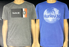 Hurley Boys Youth 2 Pack Tees Size 4 Grey & Blue picture