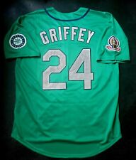Ken Griffey Jr Jersey Seattle Mariners 1995 Retro Throwback Stitched NEW💥SALE picture