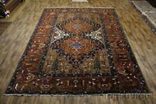 Pre-1900 Vegetable Dye Bakhtiari Palace size Hand-made Antique Rug 12x17 picture