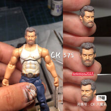 1:6 1:12 1:18 Wolverine Logan Head Sculpt Model For Male Action Figure Body Toy picture