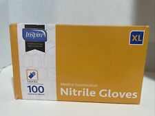 Inspire XL Medical Disposable Gloves Cobalt Blue- Box of 100 Powder Free picture