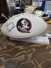 Coach Bobby Bowden autographed football Báden Brown & White autograph edition  picture