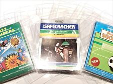 10 Intellivision Video Game Clear Case Cases Sleeve Box Protector Protectors CIB picture