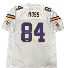 NFL Randy Moss 1998 Hand Signed Jersey White BAS Authentication picture