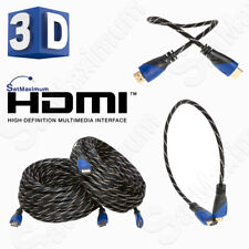 HDMI 4K Premium Mesh Cable High Speed 1080P HDTV 3D  1.5FT- 50FT Multi-Pack Lot picture