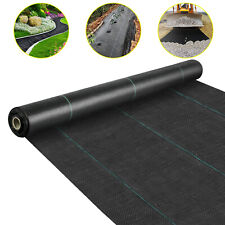 VEVOR Woven Ground Cover Landscape Fabric Heavy PP Weed Barrier Garden Mat picture