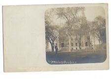 c1900 St. Johnsbury Academy Vermont VT RPPC Real Photo Undivided Postcard picture