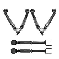 4pcs Adjustable Control Arms Front&Rear Camber Kit for Nissan 350Z、Infiniti G35 picture