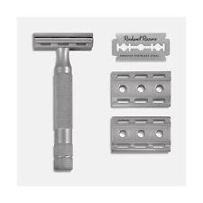 ROCKWELL RAZORS 6S Stainless Steel Double-Edge Safety Razor with 6 Adjustable... picture