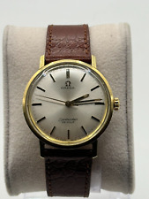 Vintage 1960s Omega Seamaster De Ville Manual Wind Gold Plated Watch 165.020 picture