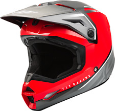 Fly Racing 2023 Adult Kinetic Vision Helmet (Red/Grey, Medium) picture