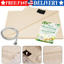 Grounding Mat Half Bed Sheet Earth Ground Cord Improve Sleeping Conductive Pad picture