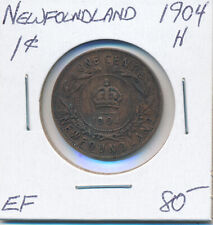 Newfoundland Canada Large Cent 1904 H - EF picture
