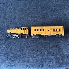 Tyco Mantua HO Scale Locomotive & Car New York Central Orange Rare Untested picture