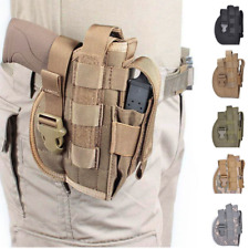 Military Army Tactical Pistol Gun Molle Belt Holster Right Handed Pistol Holster picture