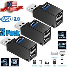 3 Port USB 3.0 Hub Portable High Speed Splitter Box For PC Notebook Laptop picture