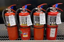 FIRE EXTINGUISHER 10lb ABC ( Scratch & Dirty set of 4 picture
