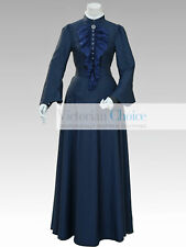 Victorian Edwardian 1910s Vintage Downton Abbey Lady Dress Theater Costume 1912 picture