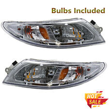 Headlights Pair For 2002-2019 International Truck 4100 4200 4300 4400 8500 8600 picture
