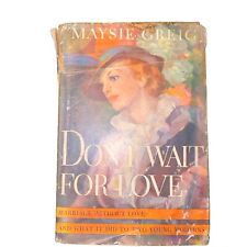 Vintage Book 1941 Don’t Wait For Love Matsuri Greg- Priceless Treasure 📕 picture