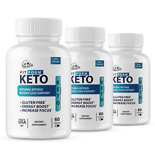 Fit Form Keto Weight Loss Support 3 Bottles 180 Capsules picture