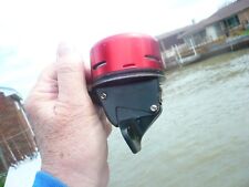 ABU GARCIA ABU-MATIC 170 SWEDEN WORKS PERFECTLY, MINOR WEAR, BRIGHT RED, READ picture