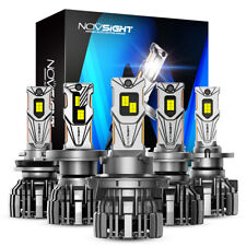 NOVSIGHT 140W Super Power LED Headlight Bulbs H4 H7 H11 9005 9006 30000LM 6500K picture