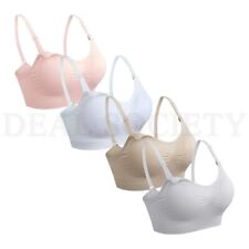 4Pack Large Push Up Silk Seamless Nursing Bra for Breastfeeding Maternity picture