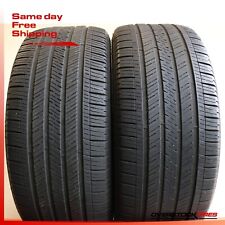 2 USED 285/45R22 Goodyear Eagle Touring 114H - 5.5/32 6.5/32 Tires picture