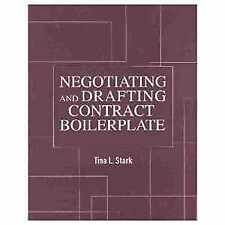 Negotiating and Drafting Contract - Paperback, by Stark Tina L. - Very Good picture