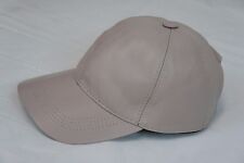 New 100% Genuine Real Lambskin Leather Baseball Cap Hat Sport Visor 12 COLORS picture