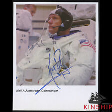 Neil Armstrong signed Small Photo JSA LOA Moonwalker Apollo 11 Auto Space B1506 picture