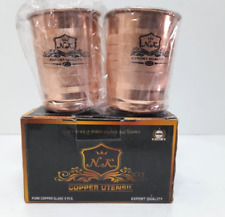 GLASS OF COPPER SET OF 2 picture